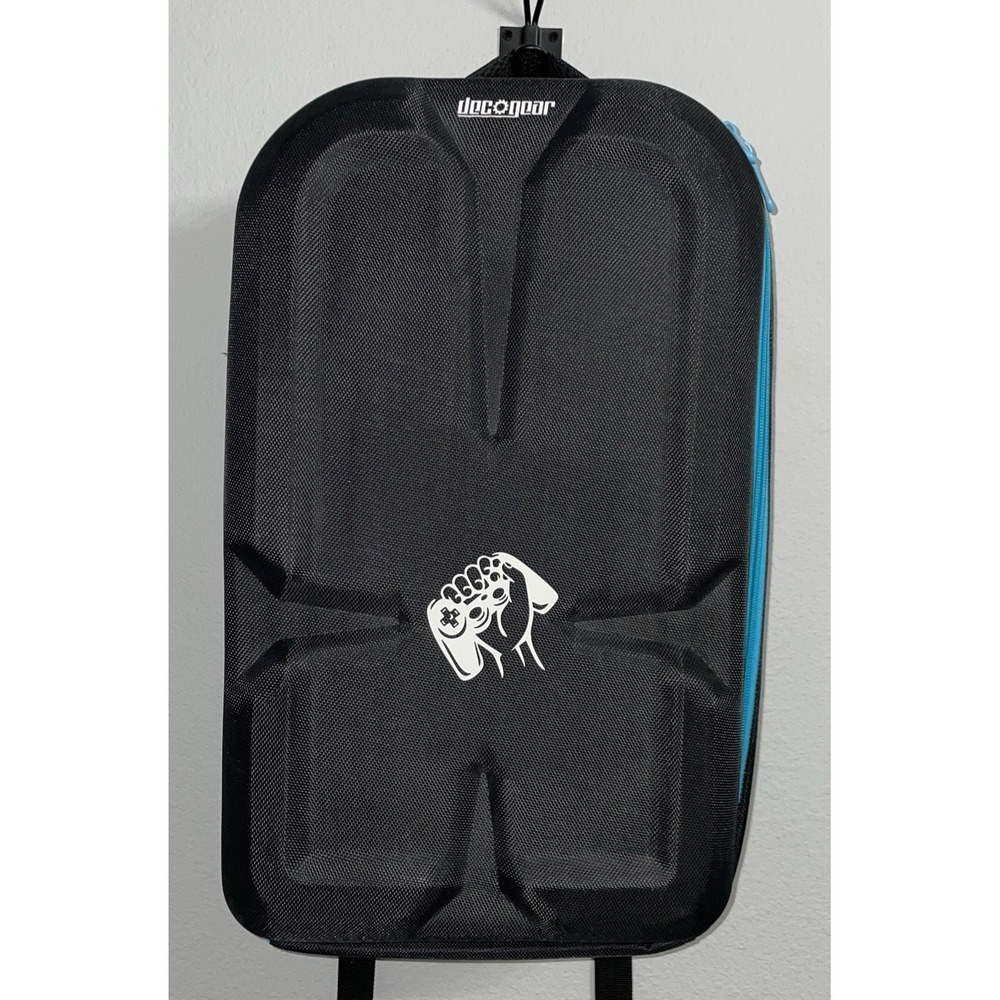 Deco Gear Hardshell Game Console Backpack Travel Bag Travel Carrying Case  PS5‎